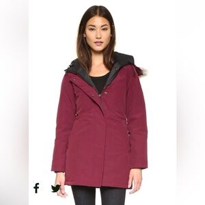 Authentic Canada goose Victoria jacket bordeaux size XS